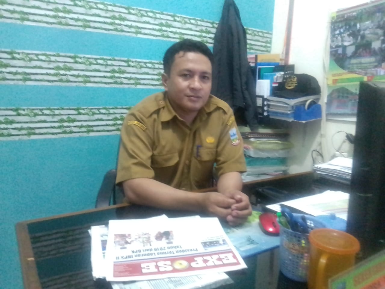 Pemdes Sukamulya Pangatikan Realisasikan Dana IP Provinsi, Pengaspalan Jalan Hotmix